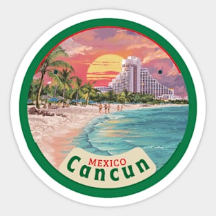 Cancun Mexico Sticker